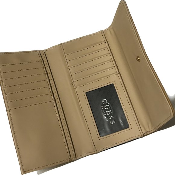 GUESS WALLET [ NEVER USED ] | BROWN/DARK BROWN/BEIGE - Picture 7 of 7
